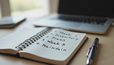 A Four-Week Plan for Starting When Everything Feels Disorganized