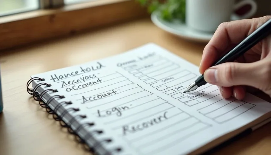The Household Account Map: Your First Practical Inventory