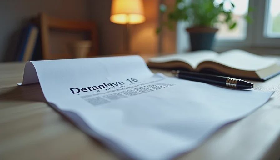 Backup codes are the safety net when the primary second factor is lost Printed backup codes sheet beside a notebook and pen on a wooden desk, soft evening light, calm home office ready for secure storage